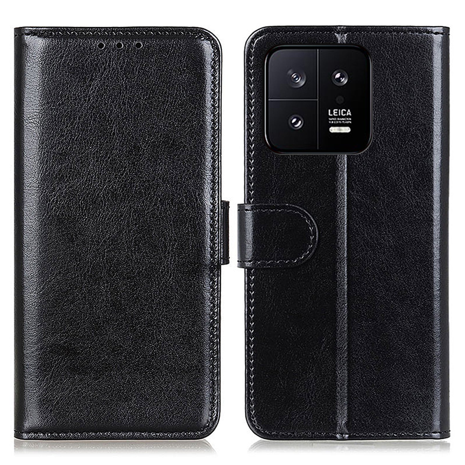 Crazy Horse Texture Phone Case for Xiaomi 13 Pro 5G Wallet Stand Magnetic Clasp PU Leather Flip Cell Phone Cover Crazy Horse Texture Phone Case for Xiaomi 13 Pro 5G Wallet Stand Magnetic Clasp PU Leather Flip Cell Phone Cover